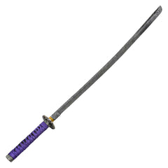 Purple Katana Sword- Damascus Steel- 40.5" - Battling Blades