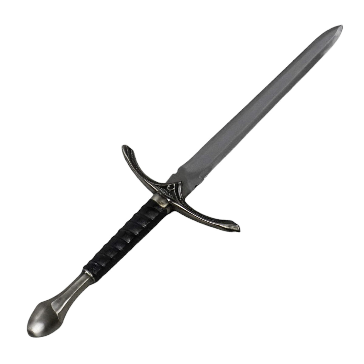 Short Sword- Stainless Steel- Black- 20" - Battling Blades