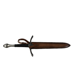 Short Sword- Stainless Steel- Black- 20" - Battling Blades