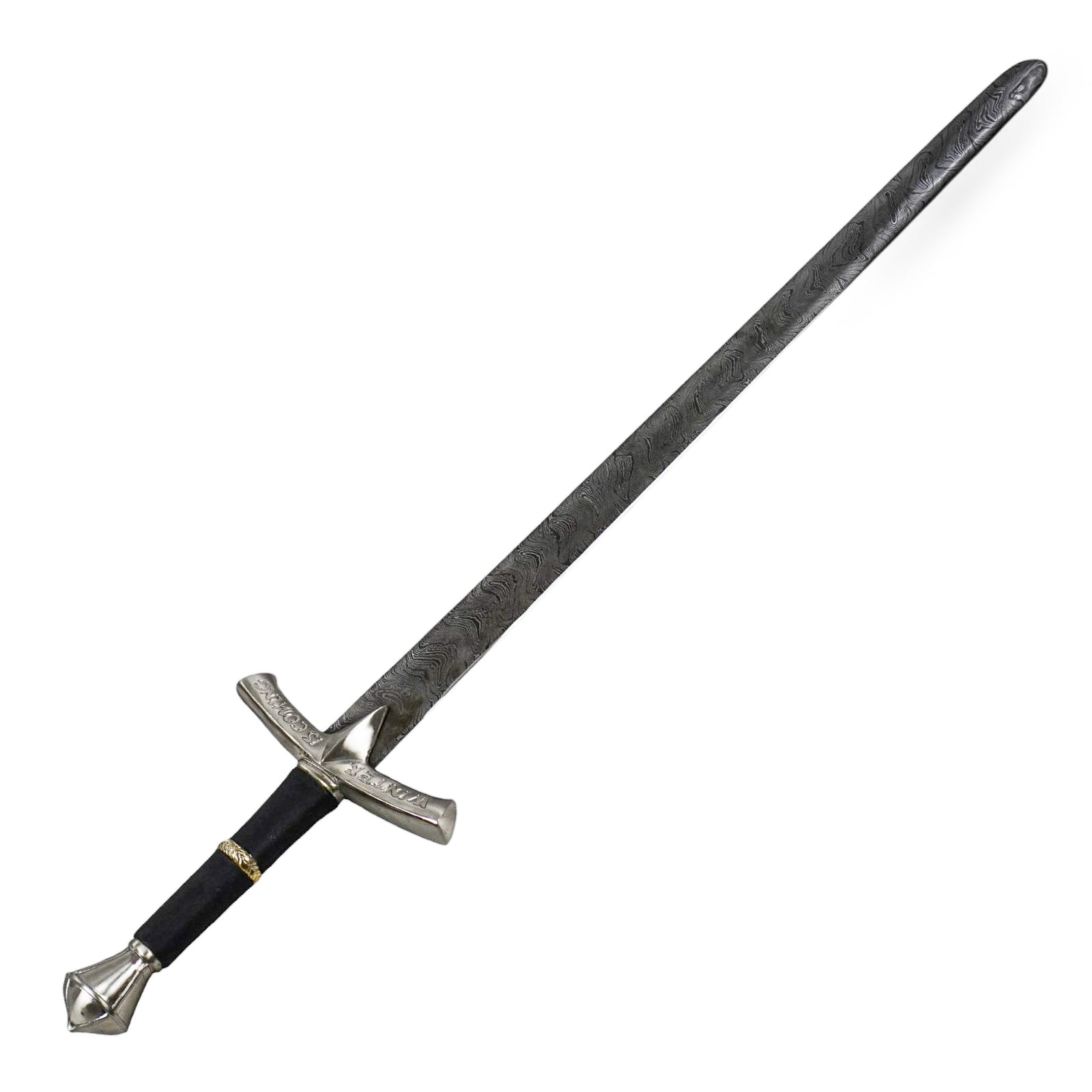 Rhinelander Sword- Damascus Steel - 40" - Battling Blades