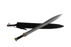 Greek Xiphos Sword- 1095 Steel- 34"- Battle Ready - Battling Blades