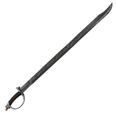 Naval Saber- Extended Cutlass Sword- Damascus Steel -40" - Battling Blades