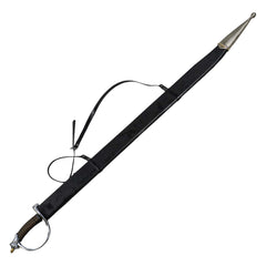 Naval Saber- Extended Cutlass Sword- Damascus Steel -40" - Battling Blades