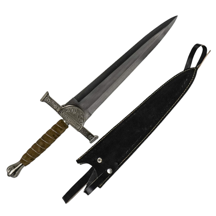 Knight’s Sidearm – 1095 Steel Medieval War Blade- 20" - Battling Blades