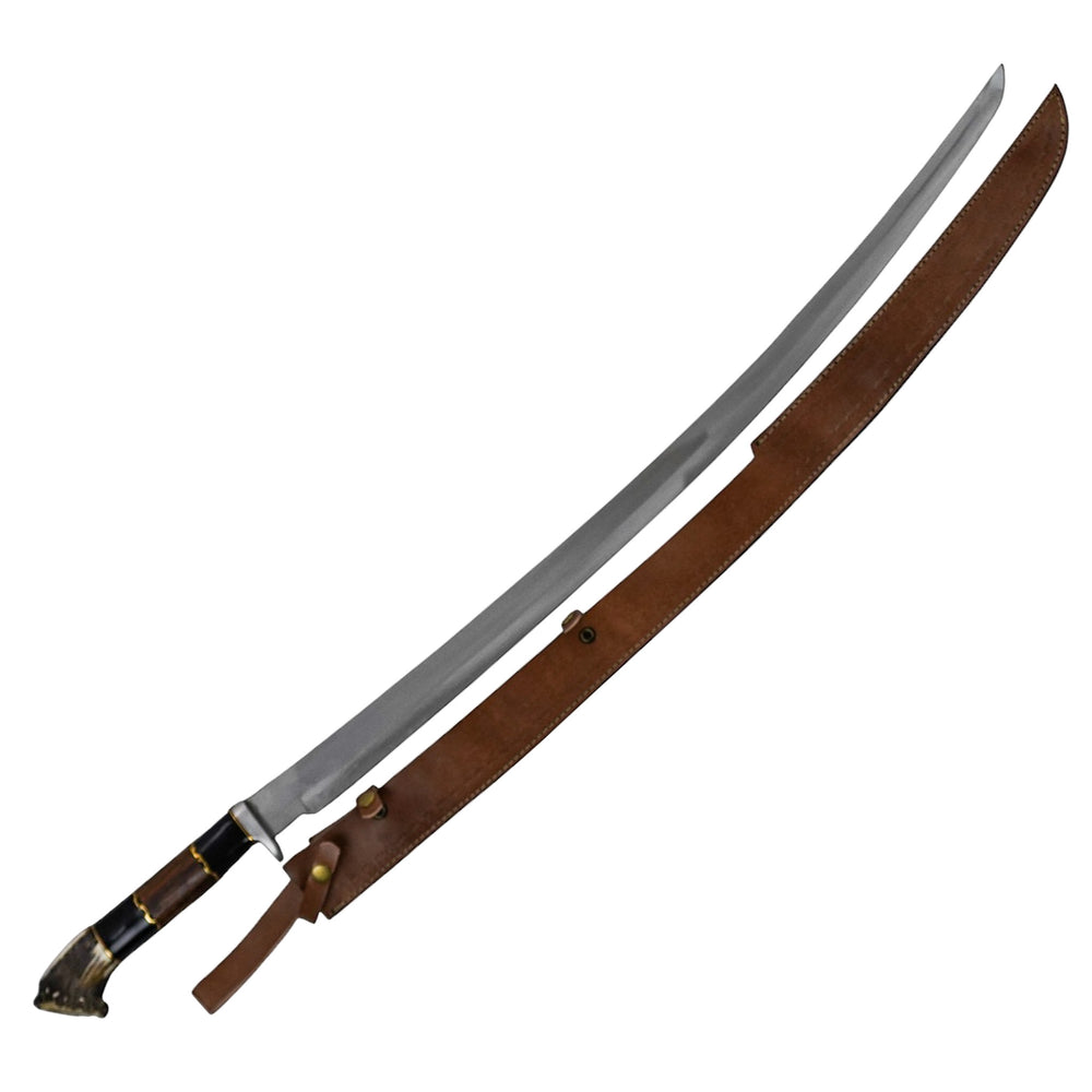 Burmese Dha – Stainless Steel Sword- 40"