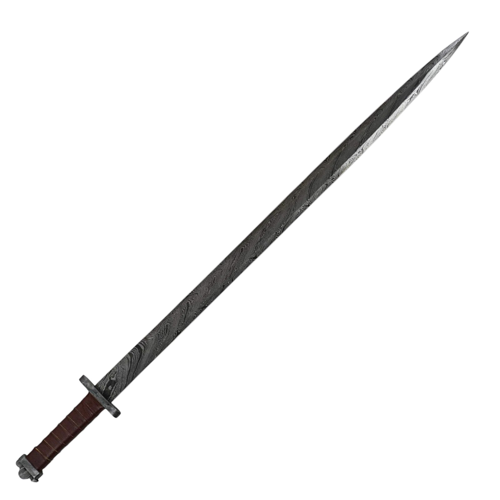 Ulfberht Sword- Damascus Steel- 46" - Battling Blades