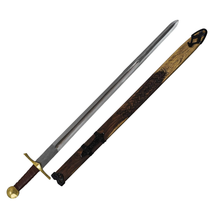 Medieval Bastard Sword – 1095 Steel- 42" - Battling Blades