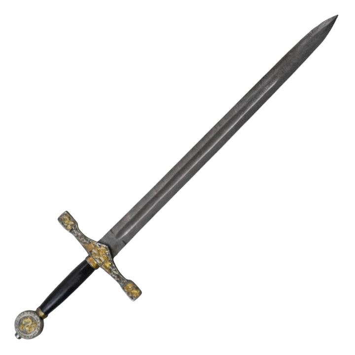 Excalibur – The Legendary Sword of King Arthur – Damascus Steel – 34" - Battling Blades