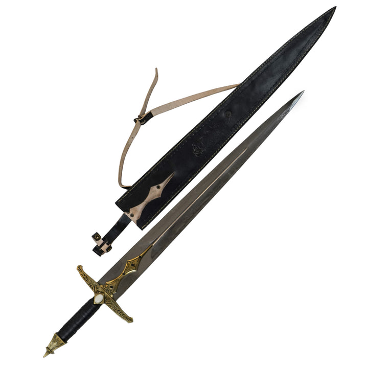 Castellan Sword- Knightly Sword- 34"- 1095 Steel - Battling Blades