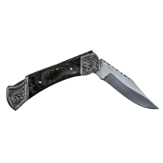 Gentleman’s Lockback Folding Knife- 7"- 1095 Steel - Battling Blades