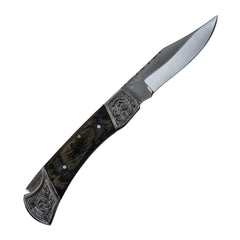 Gentleman’s Lockback Folding Knife- 7"- 1095 Steel - Battling Blades