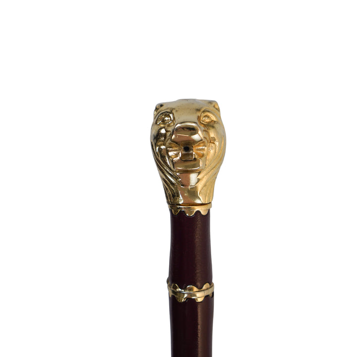 Lion Bastard Sword- 32"- Damascus Steel - Battling Blades