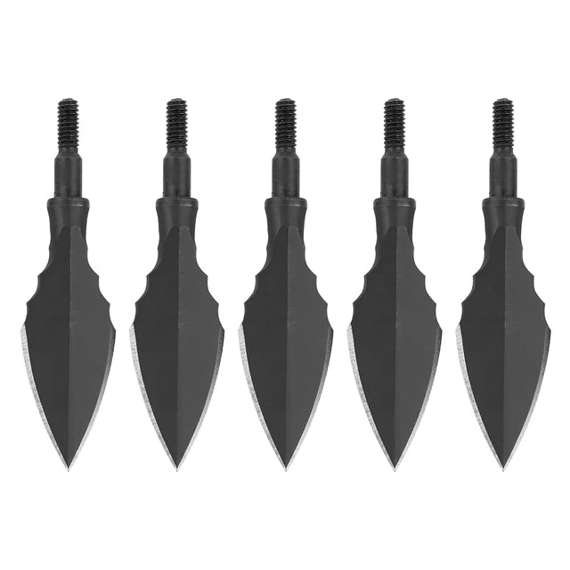 180-200grain Retro Arrowhead High Carbon Steel Blades Broadheads