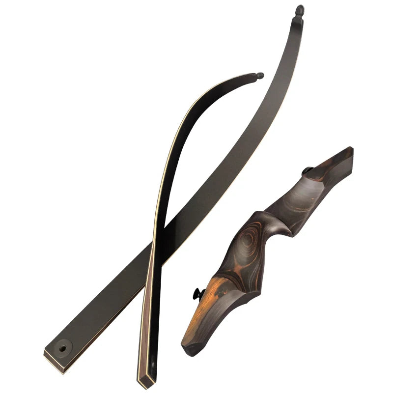 Wooden Riser Bamboo Core Limbs Recurve Bow