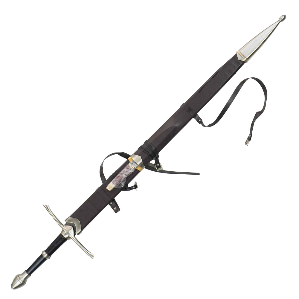 Longsword with Knife - 44"- High Carbon Damascus Steel