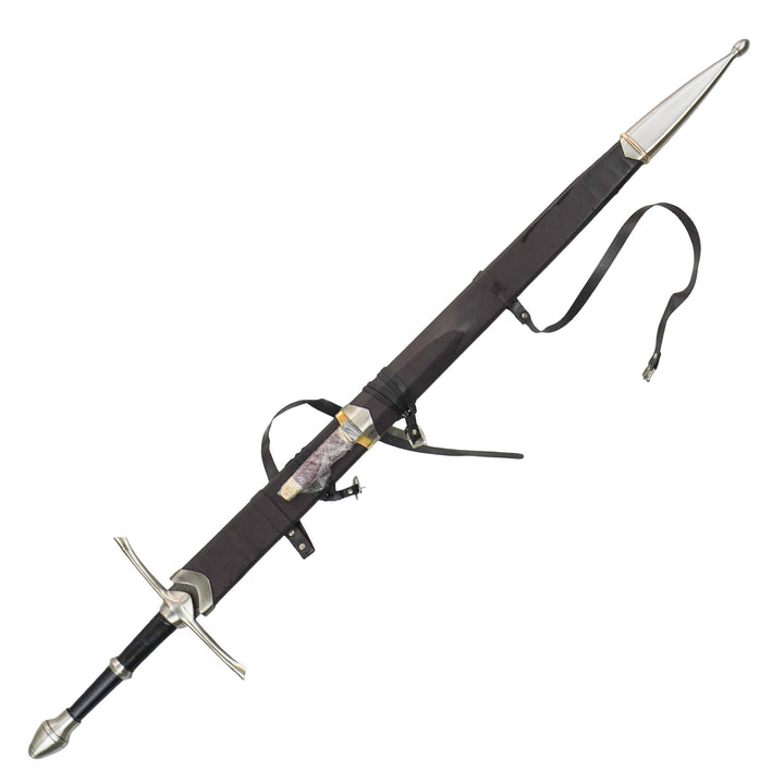 Longsword with Knife - 44"- High Carbon Damascus Steel - Battling Blades