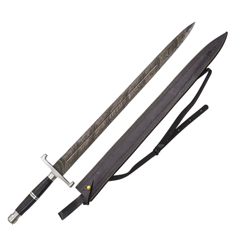 Venetian Longsword- Doge Renaissance Sword- Damascus Steel- 36"