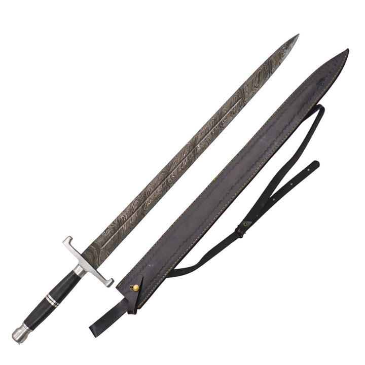Venetian Longsword- Doge Renaissance Sword- Damascus Steel- 36" - Battling Blades