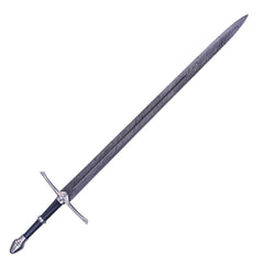 Longsword with Jeweled Sheath- 44"- High Carbon Damascus Steel Sword - Battling Blades