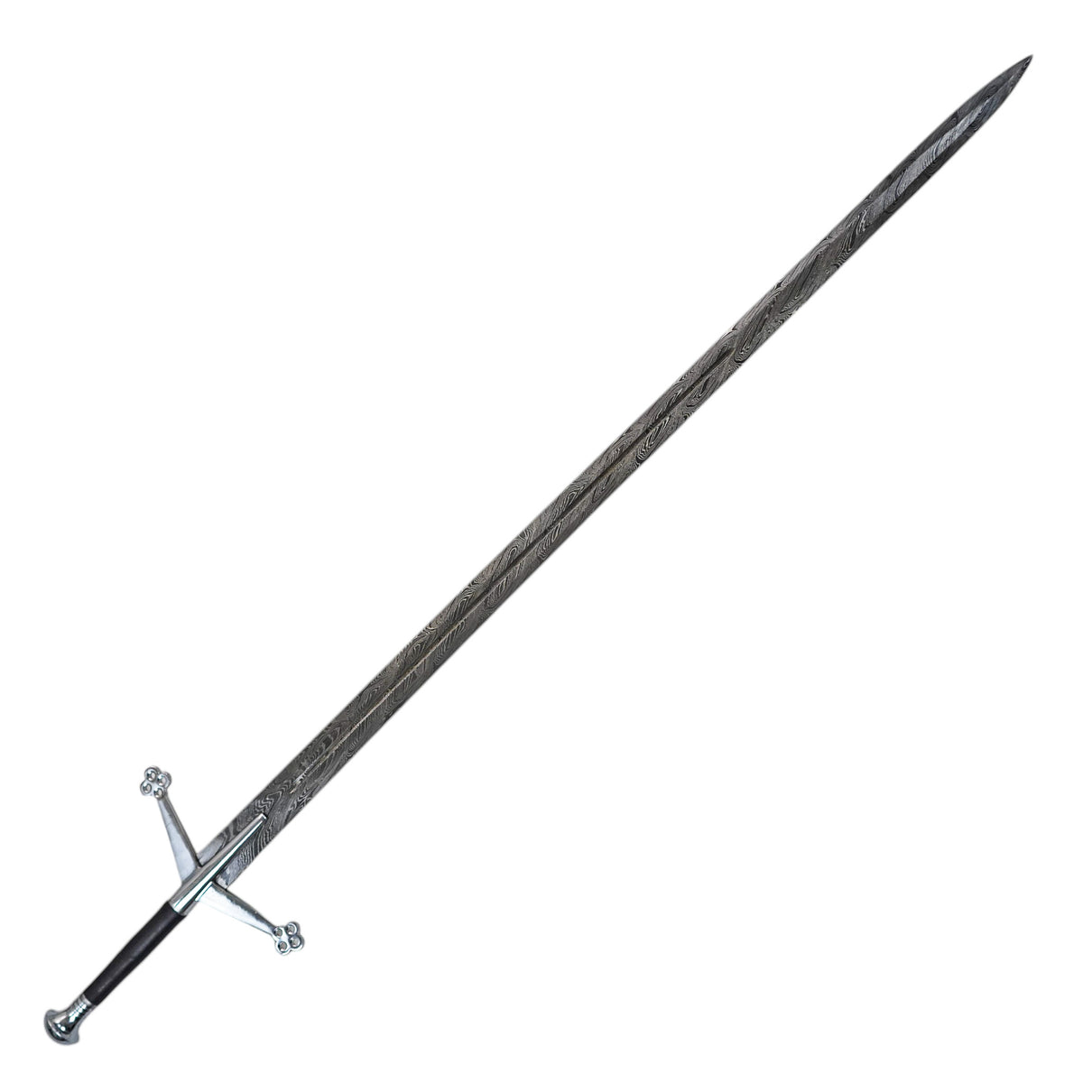 Claymore Sword- Damascus Steel- 60" - Battling Blades