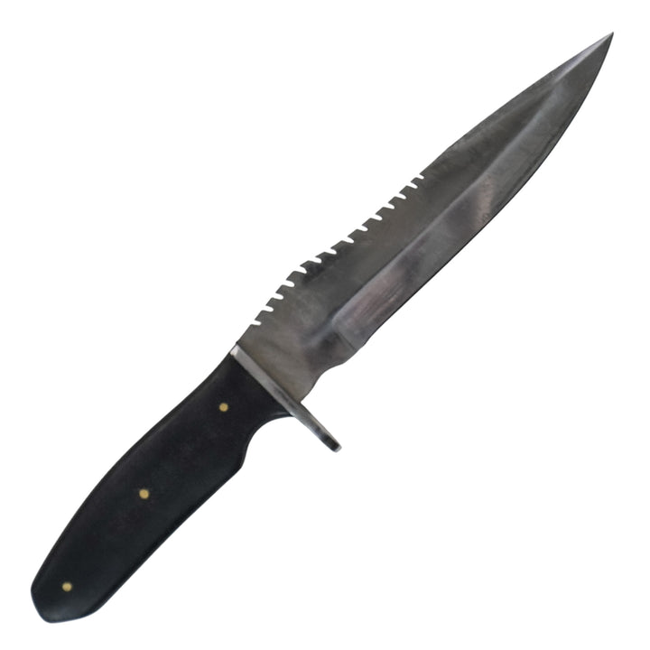 Clip-Point Camping Knife- 14"- Stainless Steel - Battling Blades