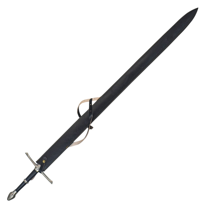 Greatsword- Damascus Steel- 58"- Hand Forged Sword - Battling Blades