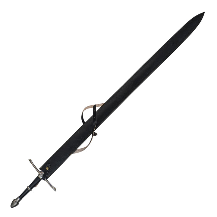 Greatsword- Damascus Steel- 58"- Hand Forged Sword - Battling Blades