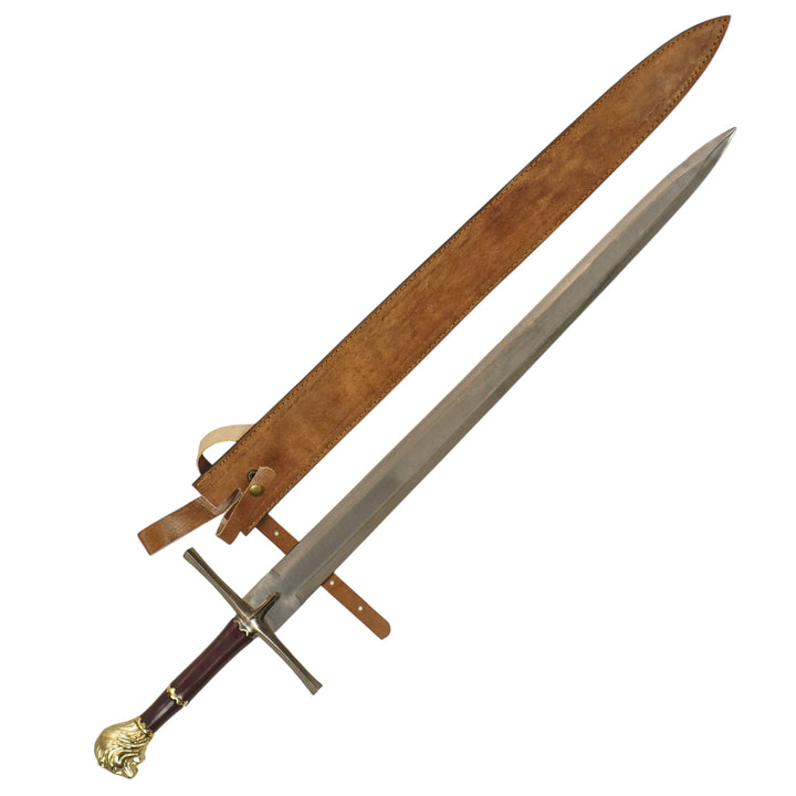 Lion Longsword- Stainless Steel- 36" - Battling Blades