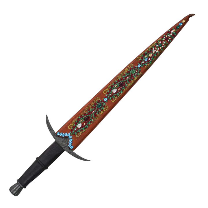 Cinquedea Short Sword - Renaissance Stainless Steel Sword - 24" - Battling Blades