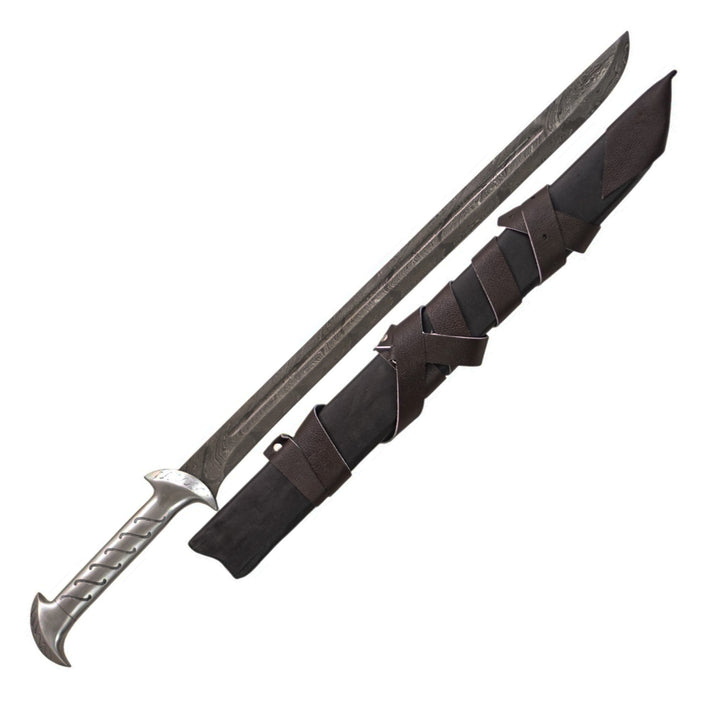 Falchion Sword- Damascus Steel- 32" - Battling Blades