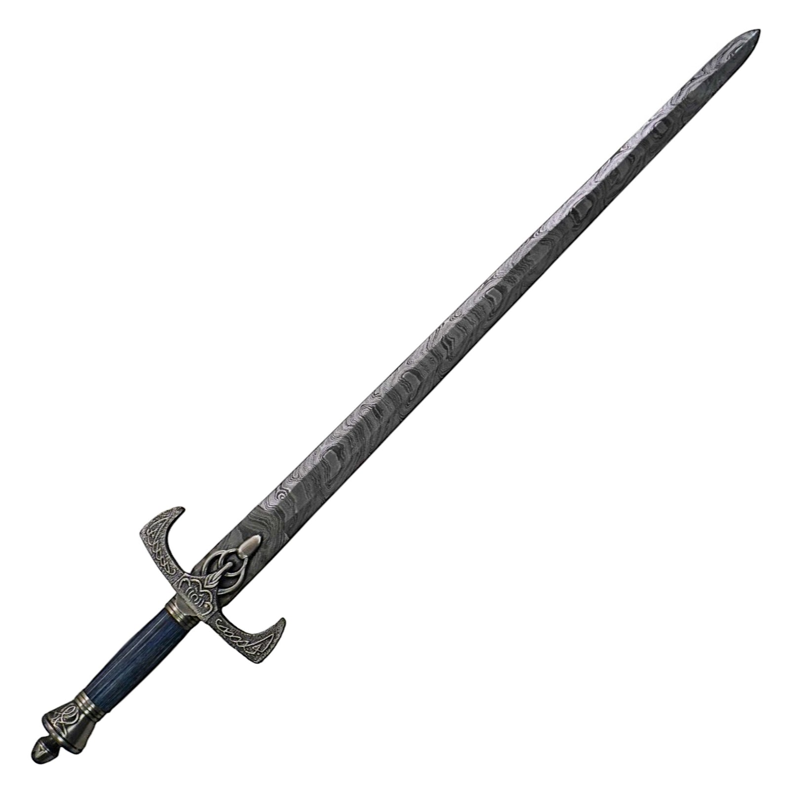 Persian Court Sword - Damascus Steel Blade - 28" - Battling Blades