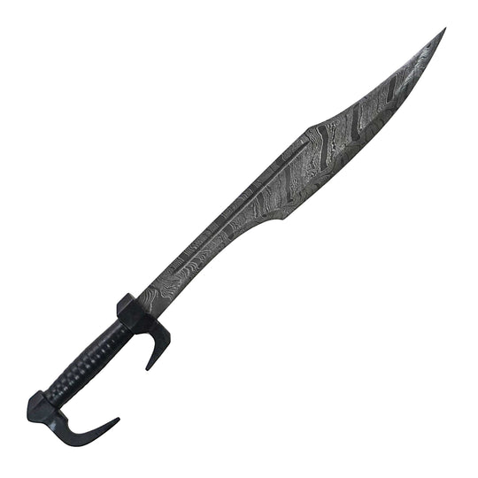 Khyber Knife- Damascus Steel- Afghan Short Sword - 28" - Battling Blades