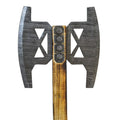 Viking Double Bit Battle Axe - Damascus Steel Dane Axe - 50"