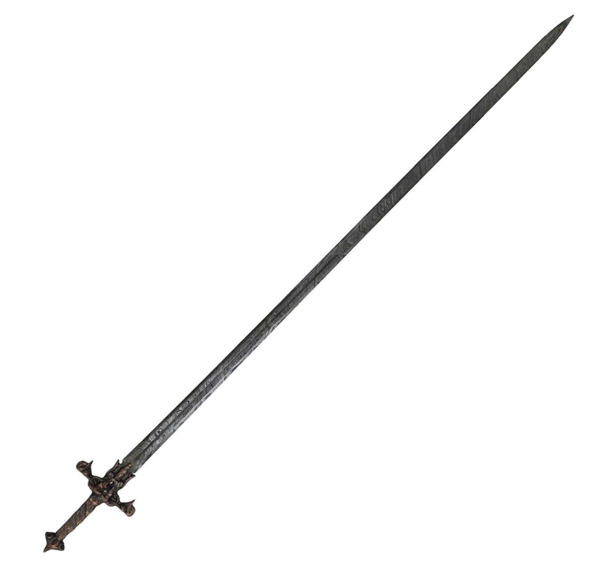 Tyrfing – Cursed Norse Damascus Sword- Damascus Greatsword- 60" - Battling Blades