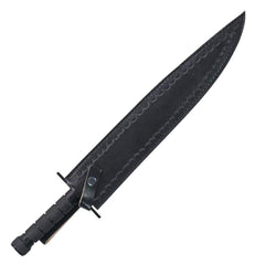 Military Bowie Knife – 20" Copper Damascus Steel – 20" - Battling Blades
