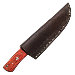 Skinner Knife- High Carbon Damascus Steel- 9" - Battling Blades