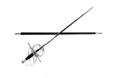 Rapier Sword- Swept Hilt- Stainless Steel-47" - Battling Blades