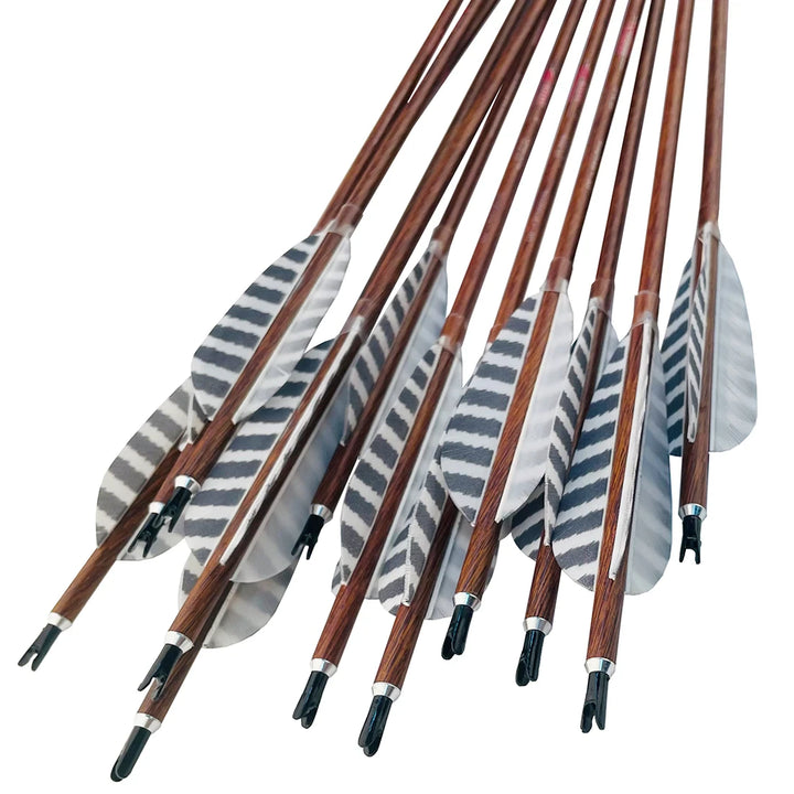 6 pcs Pure Carbon Arrows Spine 300 -900