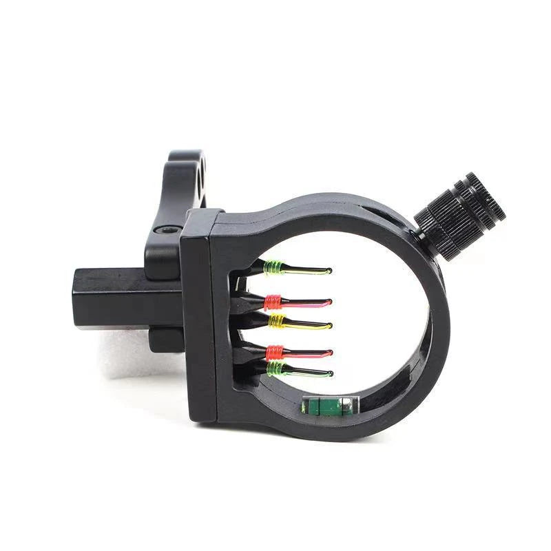 Adjustable 5 Pin Bow Sight Fiber