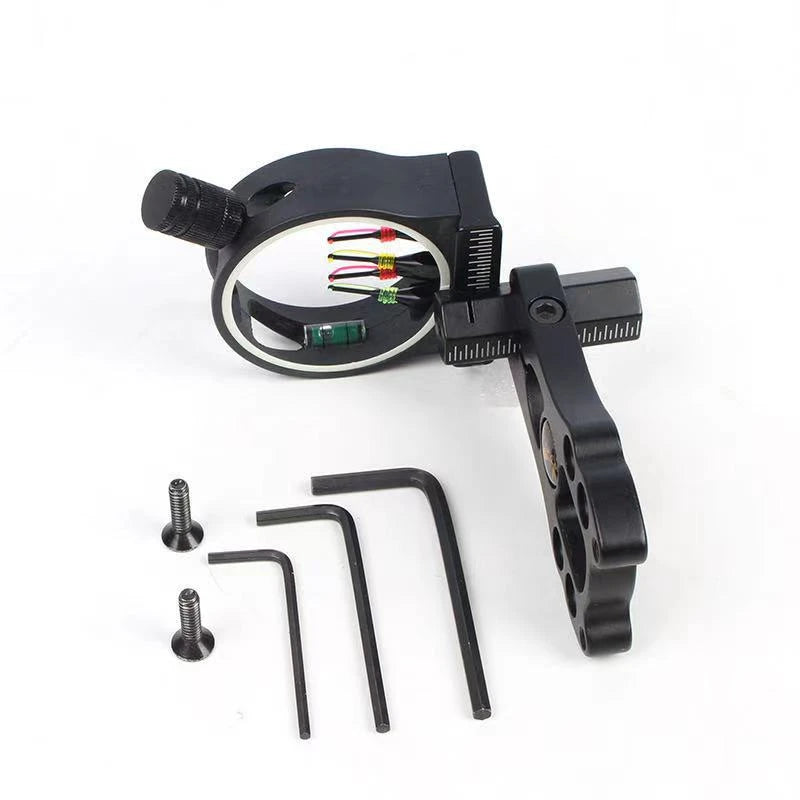 Adjustable 5 Pin Bow Sight Fiber