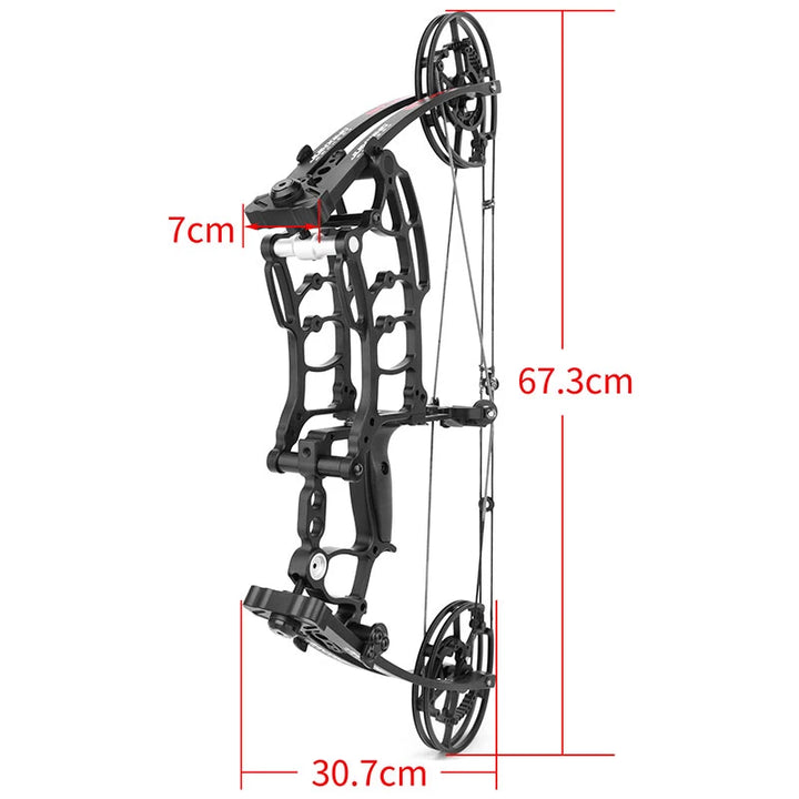 Short Axis Steel Ball Bow - Compound Archery Bow