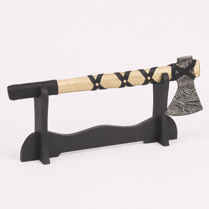Axe Holder | Display Stand for Axes, Hatchets & Tomahawks - Battling Blades