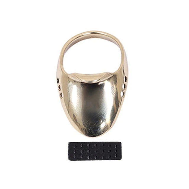 Brass Archery Thumb Protective Guard Ring