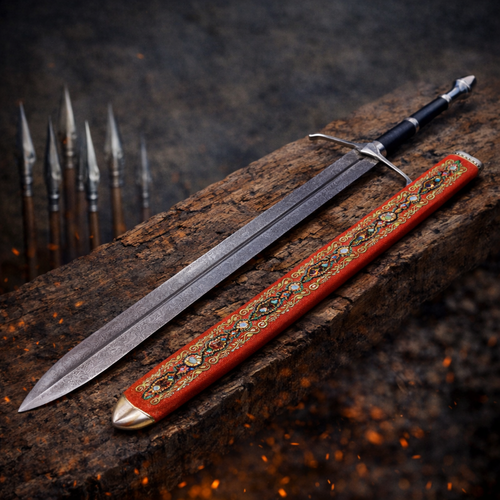 Custom Longsword Builder – Hand-Forged Sword