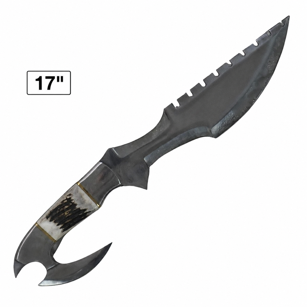 Tracker Knife- Double Bladed Dimensions