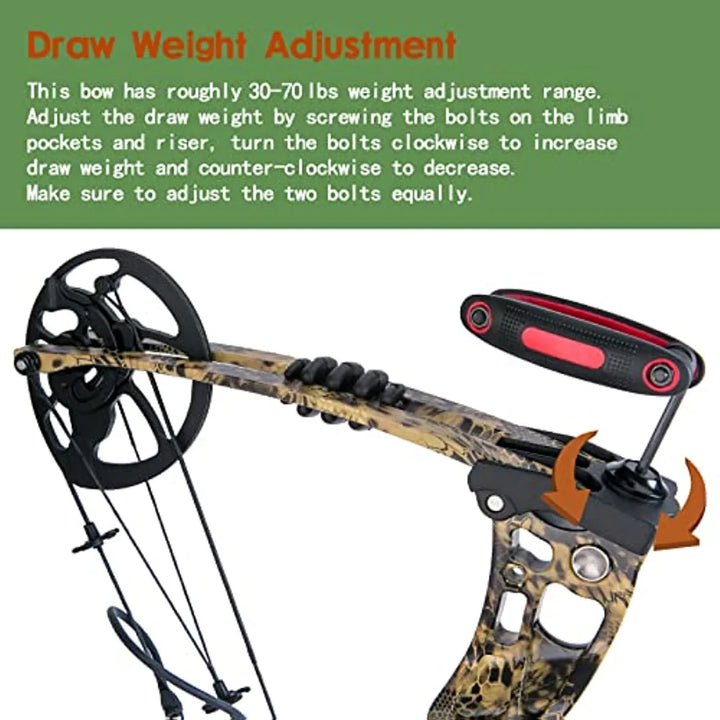 Hunting Bow Archery Set - Compound Archery Bow