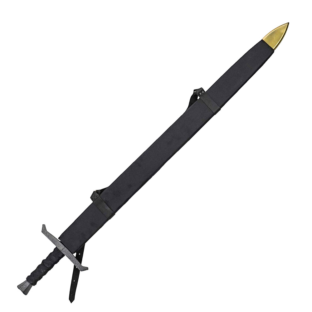 Brescia Spadona– Spanish Longsword– Damascus Steel- 44″