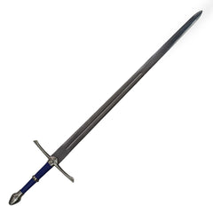 Longsword with Knife - Blue- 44"- High Carbon 1095 Steel Sword With Clay Temper - Battling Blades