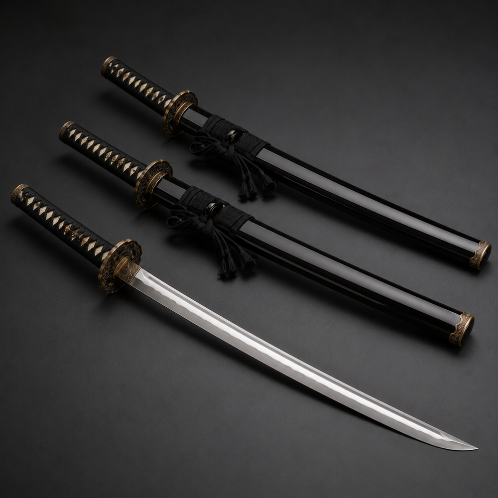 Custom katana Black