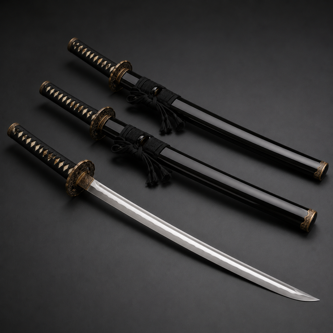 Custom katana Black